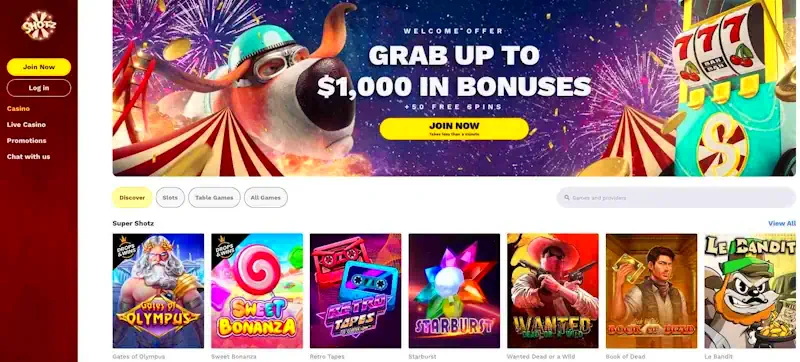 Shotz Casino – rekisteröimätön nettikasino ilman kierrätystä